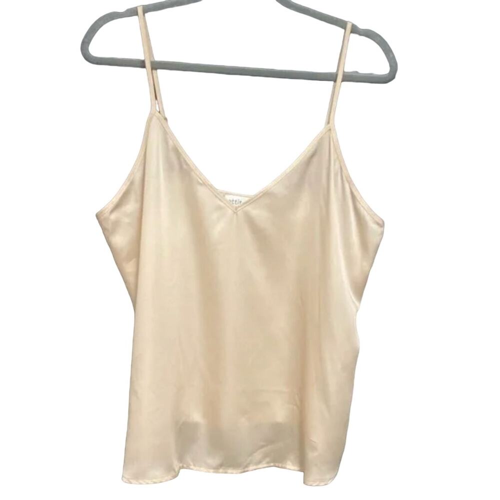 Ettitude Sateen Camisole (Oat) Large - Picture 3 of 6